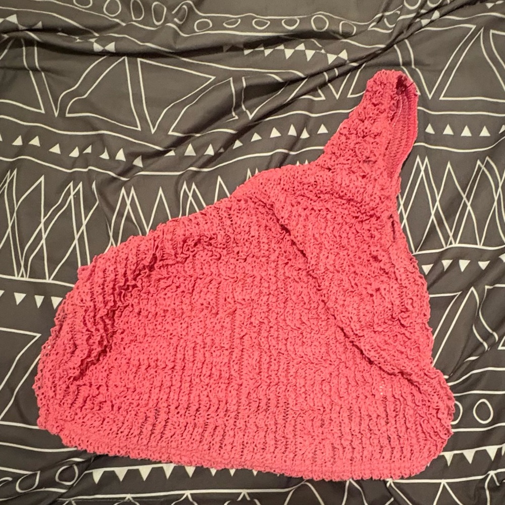Pink Knit Top